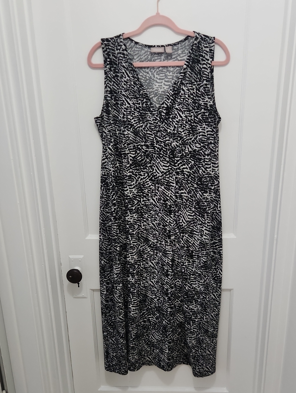 Chico's Sleeveless Empire Waist Dress Size 2 (US Size 12)